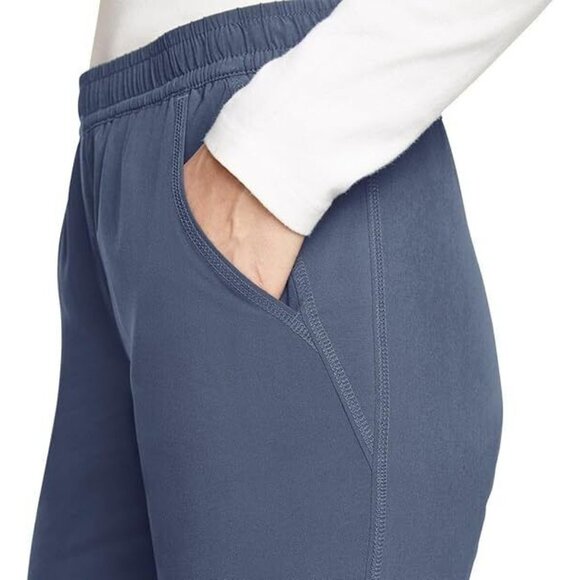Eddie Bauer Women's Fleece Lined Pants StormRepel UPF 50+ (Blue, 4) - Picture 4 of 6